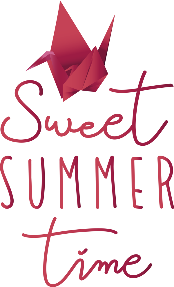 Transparent Summer Day Logo Design Line for Sweet Summer for Summer Day
