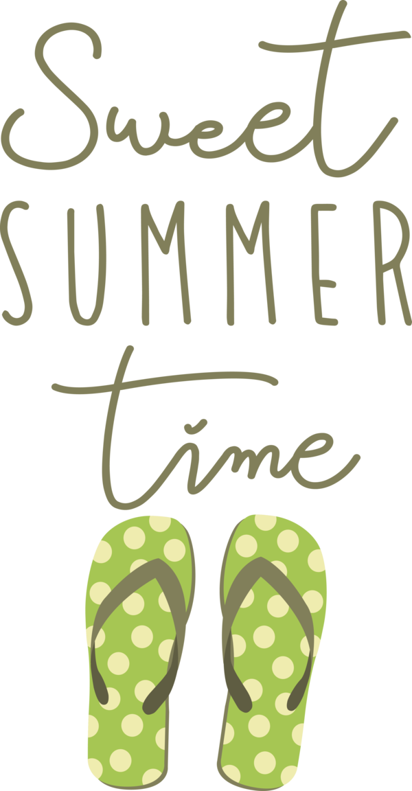 Transparent Summer Day Design Cartoon Shoe for Sweet Summer for Summer Day