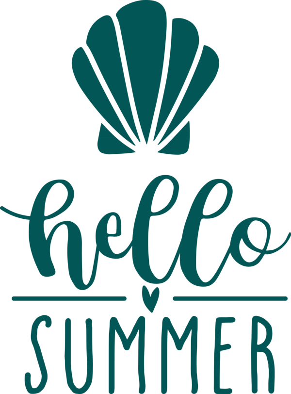 Transparent Summer Day Logo Leaf Flower for Hello Summer for Summer Day