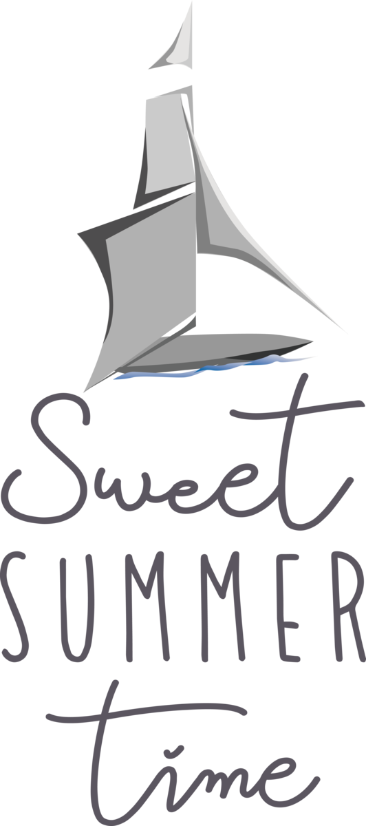 Transparent Summer Day Logo Design Cartoon for Sweet Summer for Summer Day