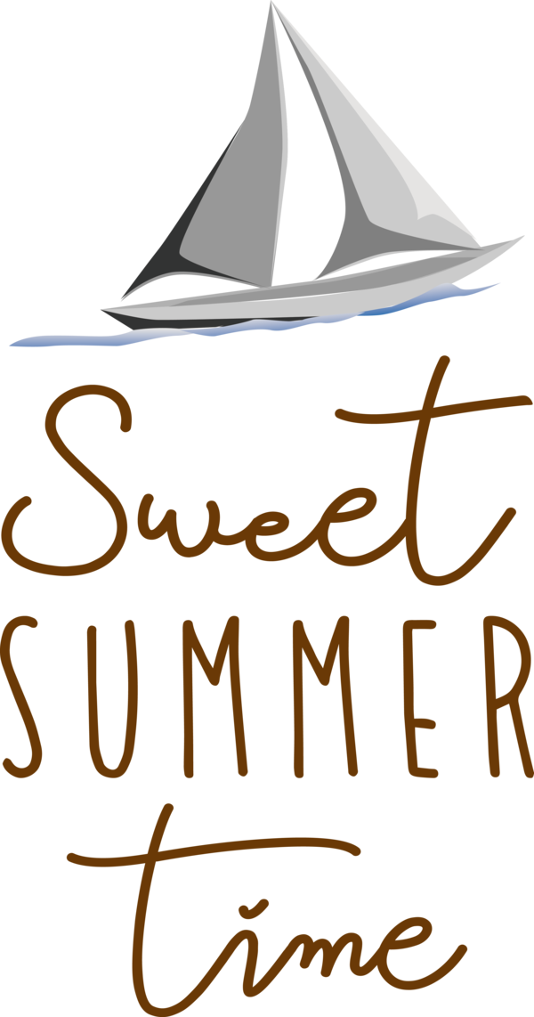 Transparent Summer Day Logo Calligraphy Meter for Sweet Summer for Summer Day