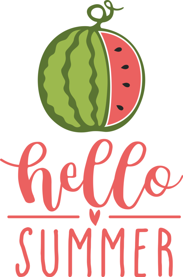 Transparent Summer Day Logo Superfood Produce for Hello Summer for Summer Day