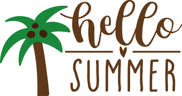 Transparent Summer Day Logo Plant stem Meter for Hello Summer for Summer Day