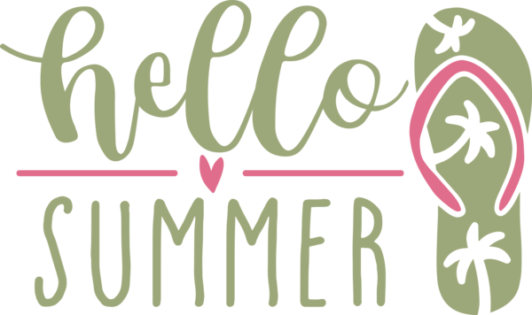 Transparent Summer Day Design Logo Line for Hello Summer for Summer Day