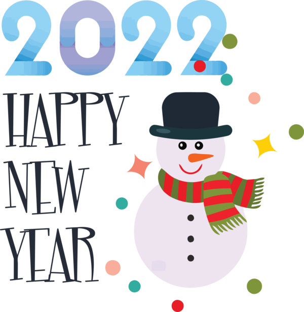 Transparent New Year Christmas Day Snowman HOLIDAY ORNAMENT for Happy New Year 2022 for New Year