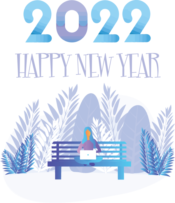 Transparent New Year Icon Computer for Happy New Year 2022 for New Year