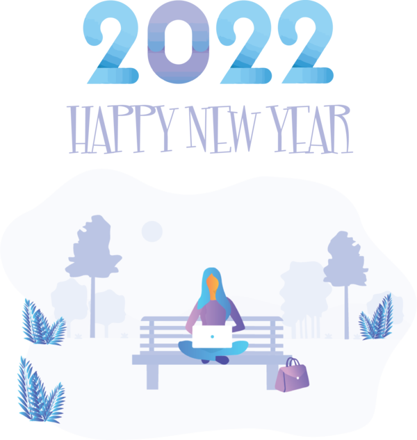 Transparent New Year Design Icon Royalty-free for Happy New Year 2022 for New Year