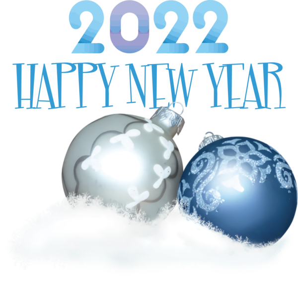 Transparent New Year Christmas Ornament M Sphere Water for Happy New Year 2022 for New Year
