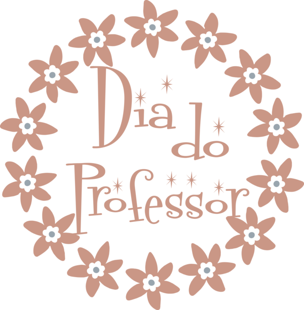 Transparent World Teachers Day Floral design Design Line for Dia do Professor for World Teachers Day