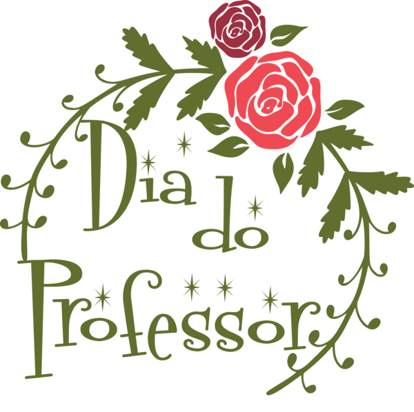Transparent World Teachers Day Floral design Rose Cut flowers for Dia do Professor for World Teachers Day
