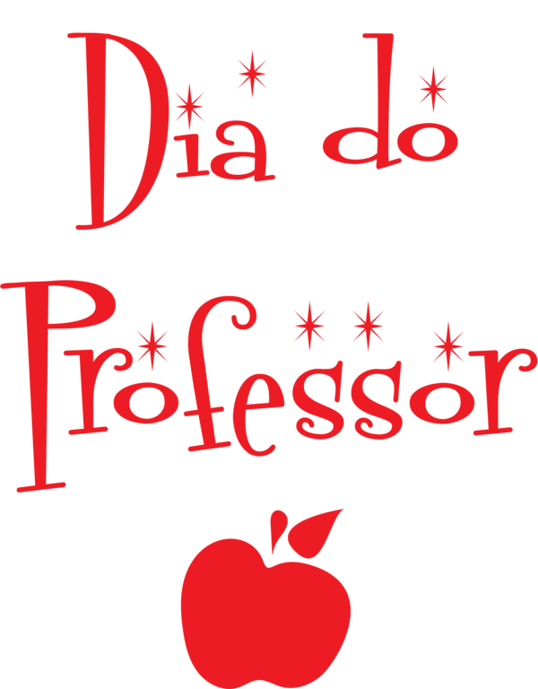 Transparent World Teachers Day Logo Valentine's Day Red for Dia do Professor for World Teachers Day