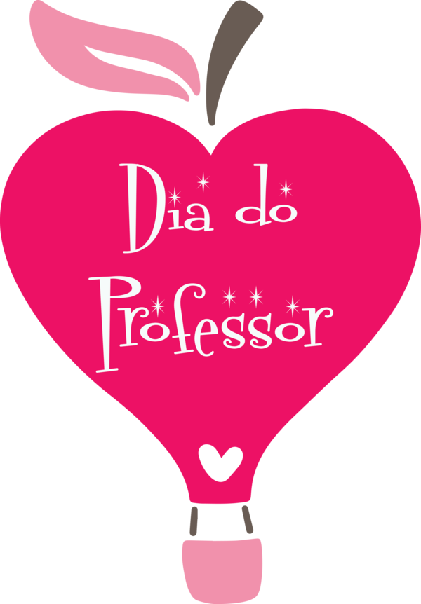 Transparent World Teachers Day Dirty martini Valentine's Day Heart for Dia do Professor for World Teachers Day