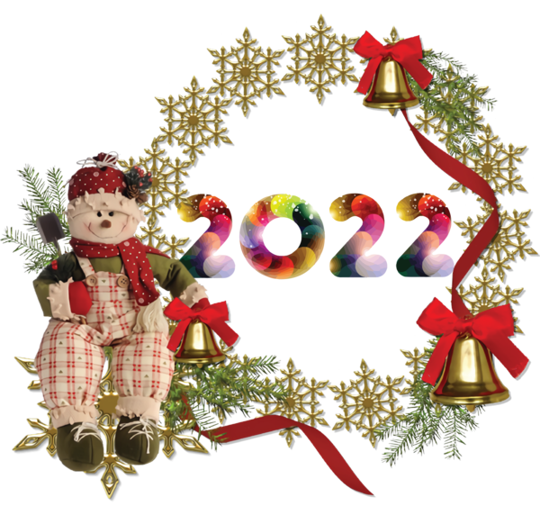 Transparent New Year Christmas Day Bauble Christmas Tree for Happy New Year 2022 for New Year