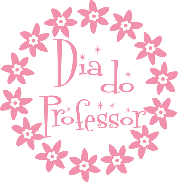 Transparent World Teachers Day Floral design Design Flower for Dia do Professor for World Teachers Day