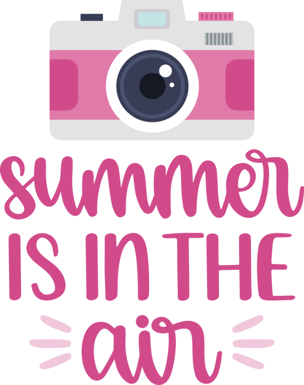 Transparent Summer Day Design Logo Line for Summer Fun for Summer Day