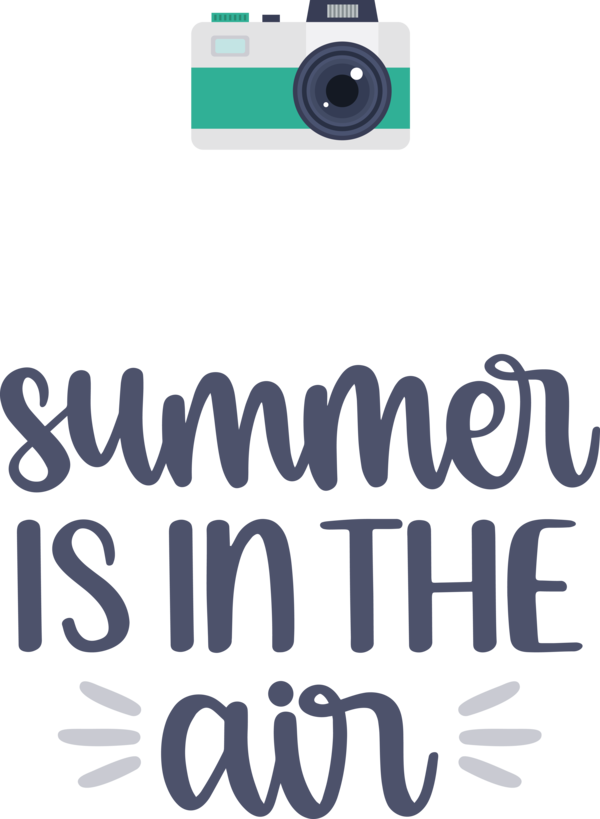 Transparent Summer Day Logo Font Line for Summer Fun for Summer Day