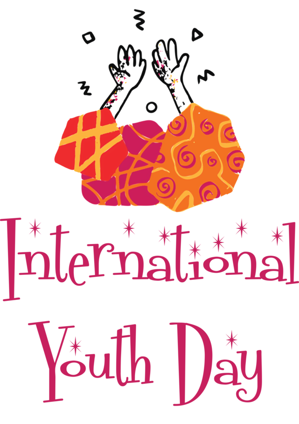 Transparent International Youth Day Design Marketing Organization for Youth Day for International Youth Day
