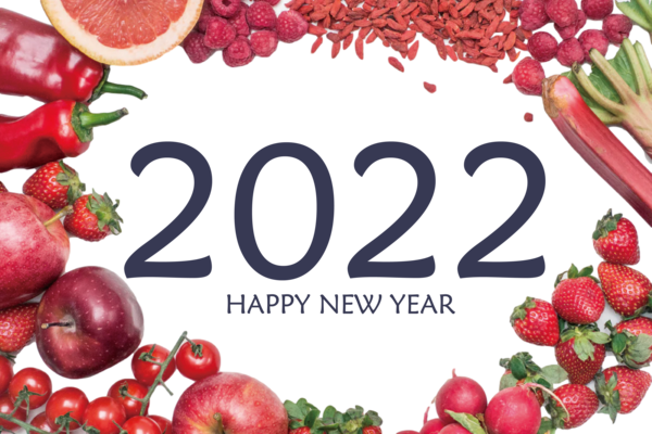 Transparent New Year Nutrition Nutrient Evaluation for Happy New Year 2022 for New Year