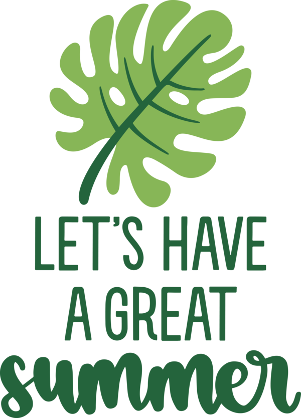 Transparent Summer Day Leaf Plant stem Logo for Best Summer for Summer Day