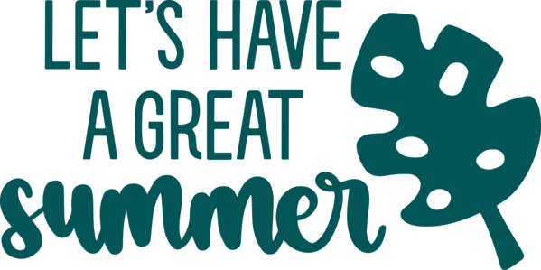 Transparent Summer Day Logo Cartoon Green for Best Summer for Summer Day