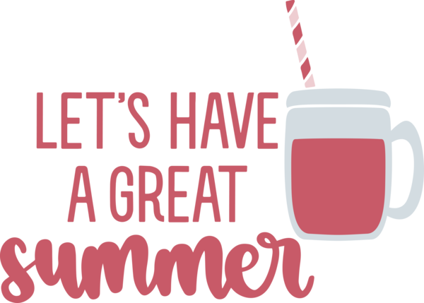 Transparent Summer Day Logo Font Design for Best Summer for Summer Day