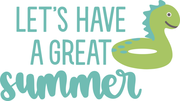 Transparent Summer Day Logo Green Cartoon for Best Summer for Summer Day