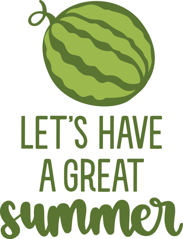 Transparent Summer Day Logo Vegetable Melon for Best Summer for Summer Day