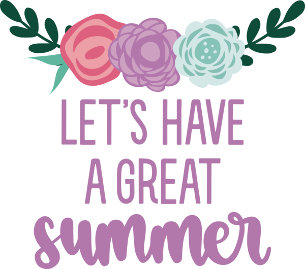 Transparent Summer Day Floral design Design Logo for Best Summer for Summer Day