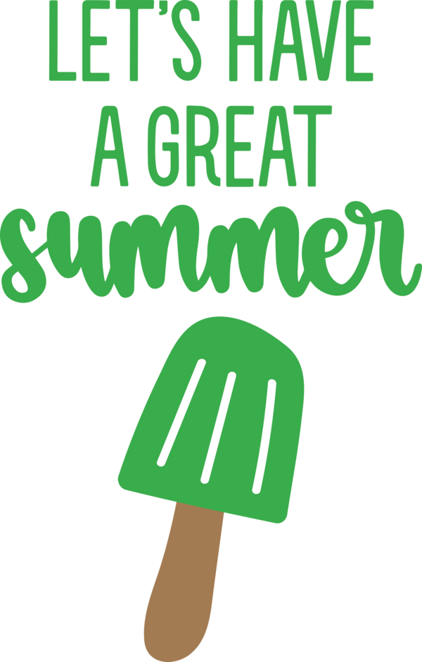 Transparent Summer Day Logo Green Line for Best Summer for Summer Day