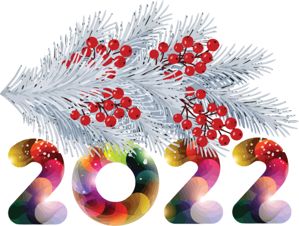 Transparent New Year Christmas Day Christmas Ornament M Tree for Happy New Year 2022 for New Year