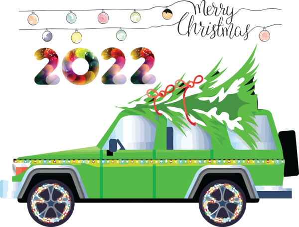 Transparent New Year Design Meter Automotive industry for Happy New Year 2022 for New Year