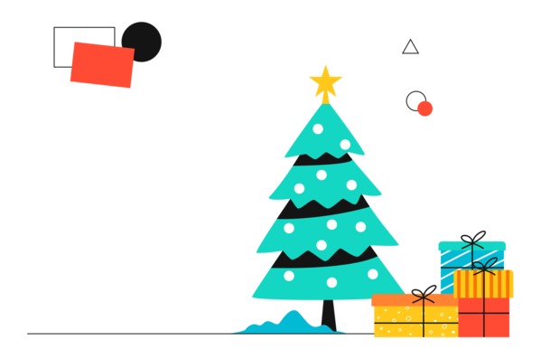 Transparent Christmas Christmas Tree Christmas Day Fir for Merry Christmas for Christmas