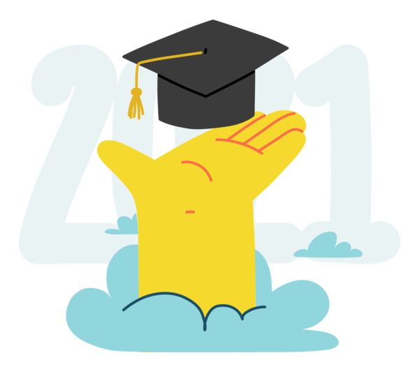 Transparent Back to School Logo Cartoon Yellow for Graduation for Back To School