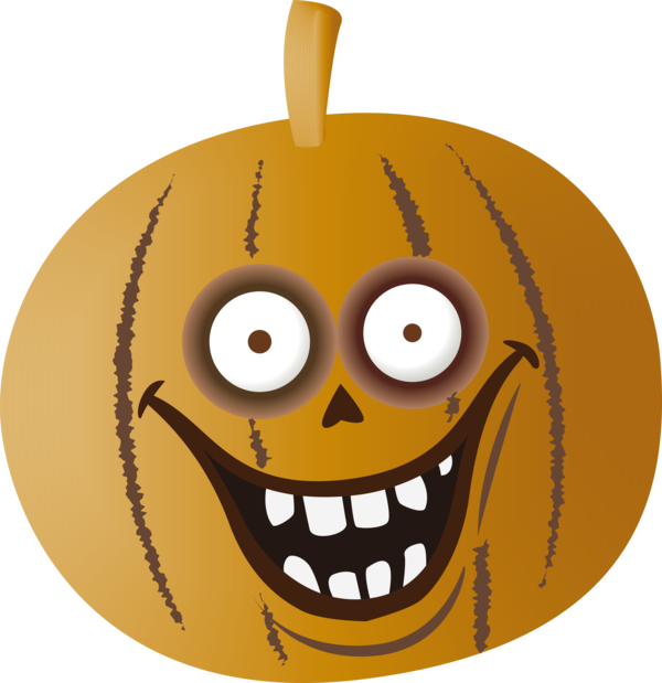 Transparent Halloween Jack-o'-lantern Pumpkin Squash for Jack O Lantern for Halloween