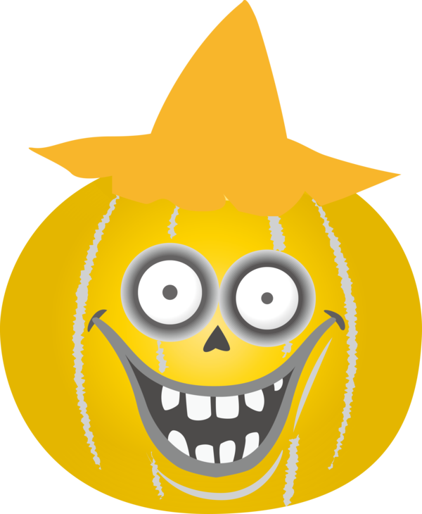 Transparent Halloween Jack-o'-lantern Cartoon Ghost for Jack O Lantern for Halloween