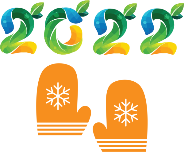 Transparent New Year Logo Design Line for Happy New Year 2022 for New Year