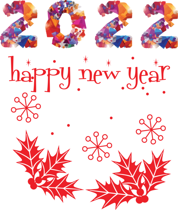 Transparent New Year New Year Holiday Christmas Day for Happy New Year 2022 for New Year