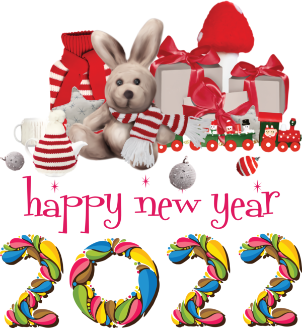 Transparent New Year Mrs. Claus Christmas Day Santa Claus for Happy New Year 2022 for New Year