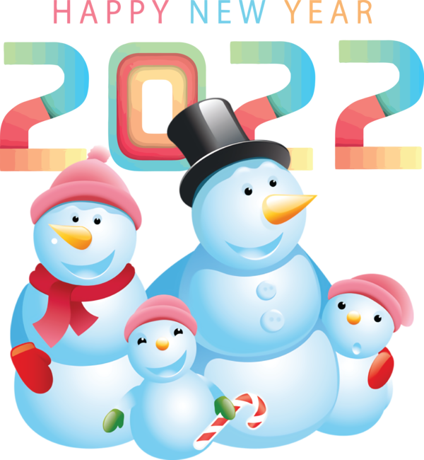 Transparent New Year Winter GIF Birthday for Happy New Year 2022 for New Year