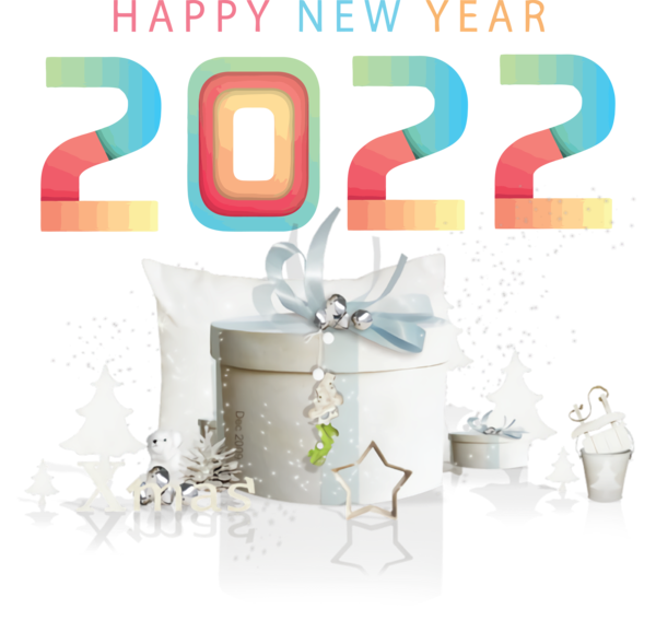 Transparent New Year Design Meter for Happy New Year 2022 for New Year