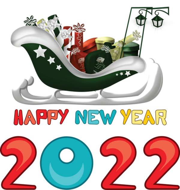 Transparent New Year Christmas Day Santa Claus Drawing for Happy New Year 2022 for New Year