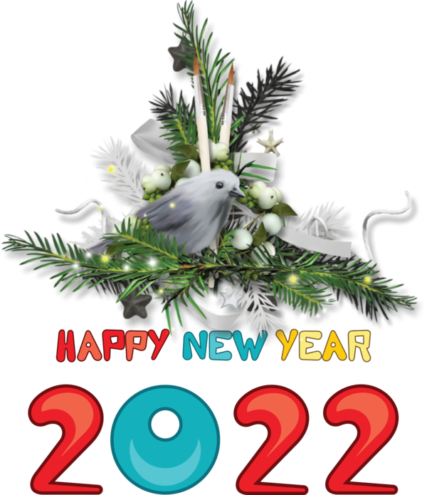 Transparent New Year Christmas Day Bauble Christmas Tree for Happy New Year 2022 for New Year