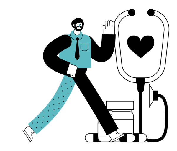 Transparent National Doctors' Day Cartoon Meter Line for Doctor for National Doctors Day