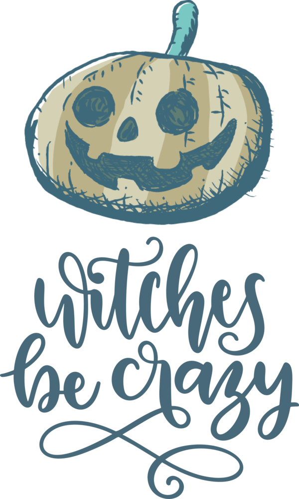 Transparent Halloween Logo Poster Produce for Witch for Halloween