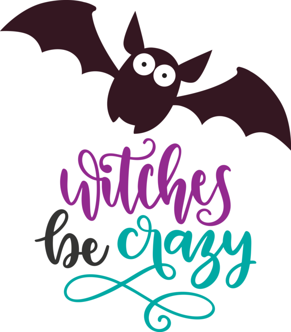 Transparent Halloween Logo Cartoon Line for Witch for Halloween