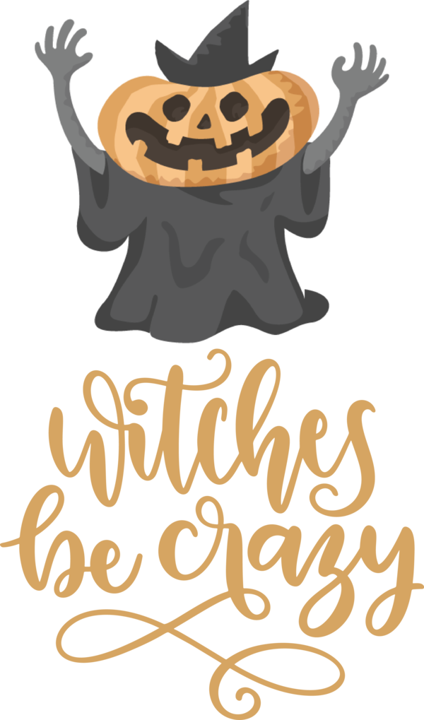 Transparent Halloween Logo Cartoon Meter for Witch for Halloween