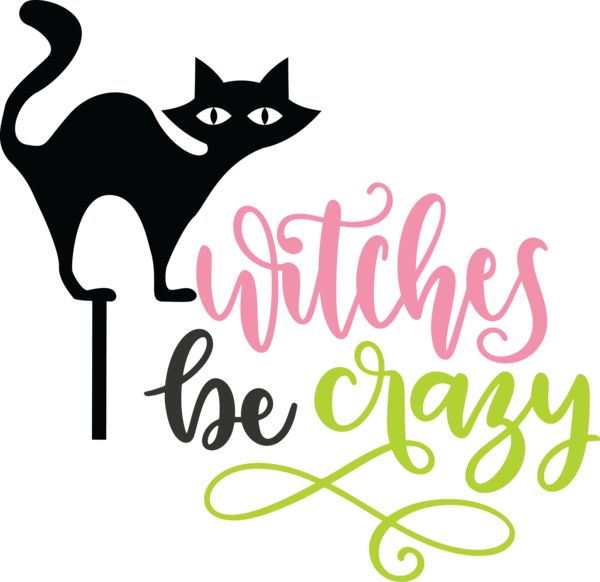 Transparent Halloween Cat Logo Whiskers for Witch for Halloween