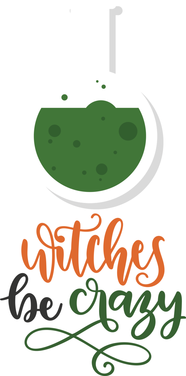 Transparent Halloween Design Logo Leaf for Witch for Halloween