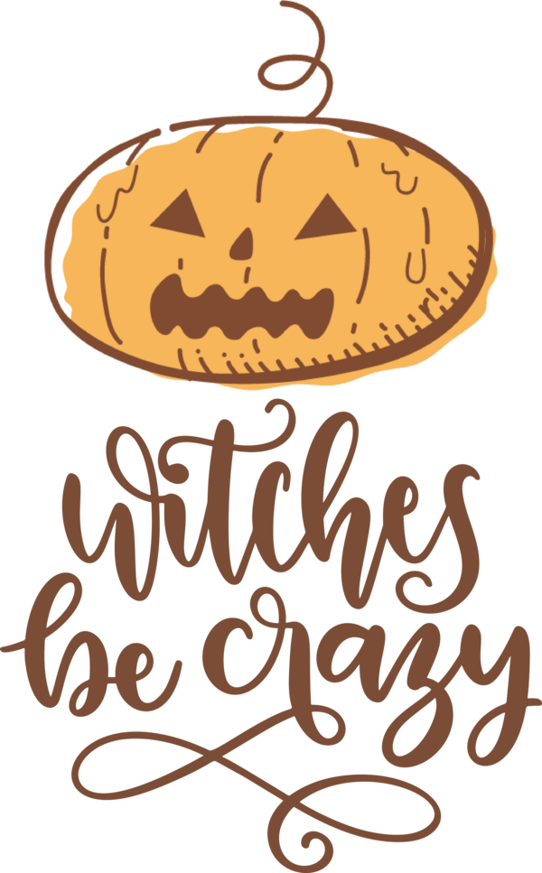 Transparent Halloween Logo Design Produce for Witch for Halloween