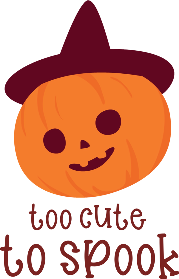 Transparent Halloween Icon Cartoon Pumpkin for Jack O Lantern for Halloween